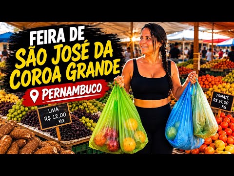 Feira Raiz de São José da Coroa Grande, Pernambuco 🌽