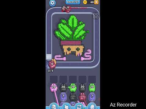 Pixel Flow Level 157 Walkthrough