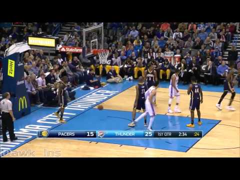 Russell Westbrook Full Triple Double Highlights | 2015 02 24 vs Pacers | 20 Pts, 11 Rebs, 10 Dimes!