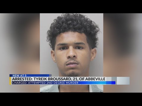 Abbeville man arrested for attempted 2nd-degree murder for Fairmont Ave. shooting