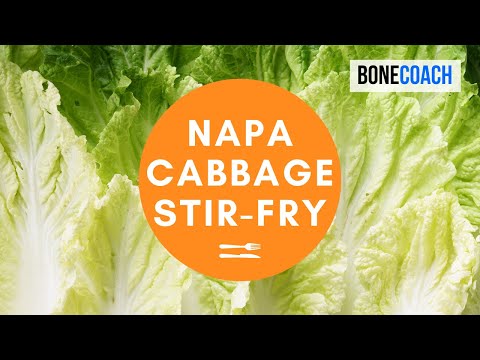 Napa Cabbage Stir-Fry | Gluten-Free, Dairy-Free | BoneCoachâ„¢ Recipes