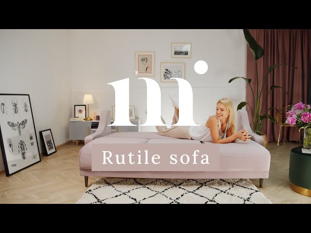 Video Teaser für RUTILE SOFA | Micadoni