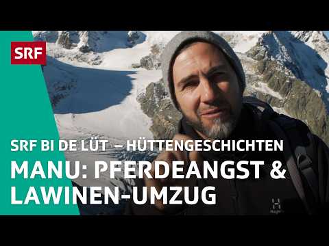 Manu Burkart: Umzug nach Lawinen-Drama & Gletscher | Hüttengeschichten Spezial – SRF bi de Lüt | SRF