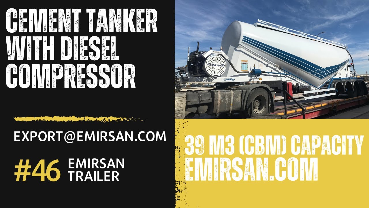 Cement Bulker — 39 m³ 4 Axle