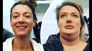Natalie Zea goes from 110lbs to 250lbs video