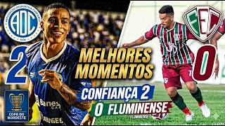CONFIANÇA 2 X 0 FLUMINENSE (PI) MELHORES MOMENTOS COPA DO NORDESTE 2026 (29/03/2026)