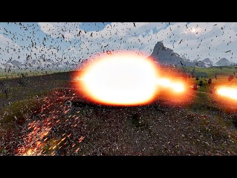 SUPER ATOMIC ARCHER VS 4 MILLION ZOMBIES. Ultimate Epic Battle Simulator 2 UEBS