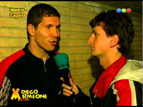 Korol en Madrid con Diego Simeone - Videomatch 97