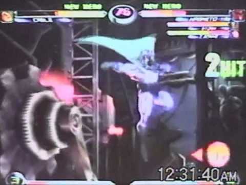 Evo2003 MvC2 5on5 Genghis vs Mixup