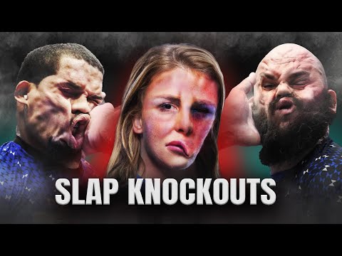 Slow Mo SLAP Fights KNOCKOUTS | Power Slap Compilation