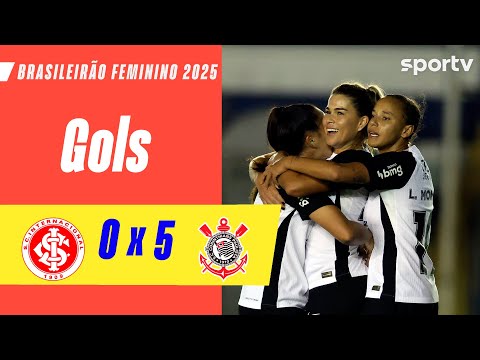 Gols e lances de Internacional x Corinthians