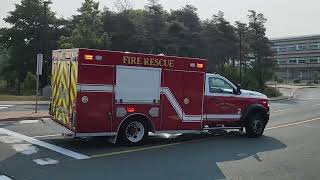 Download the video "SJRFD Rescue 2 & Spare Engine 10 as Engine 2 responding to an Alarm Bell Activation"