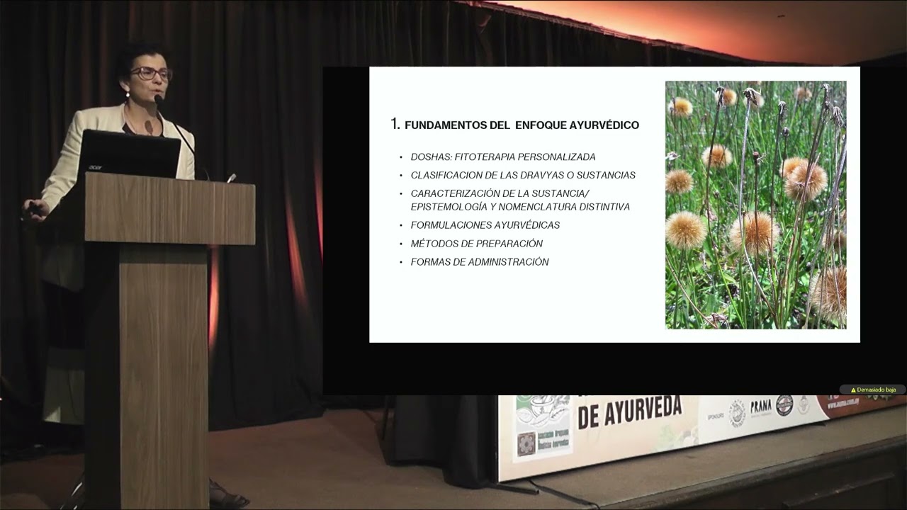 "Farmacología ayurvédica: fundamentos tradicionales y aplicaciones clínicas actuales" Pilar de Prado