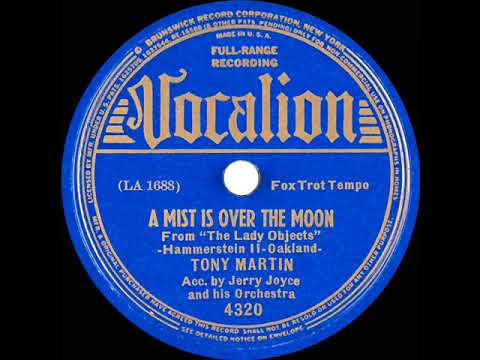 1938 OSCAR-NOMINATED SONG: A Mist Is Over The Moon - Tony Martin