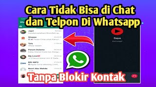 Download lagu How to Stop WhatsApp from Chatting or Calling Without Blocking Contacts mp3 Download lagu How to Stop WhatsApp from Chatting or Calling Without Blocking Contacts mp3