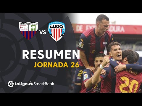 Resumen de Extremadura UD vs CD Lugo (1-0)