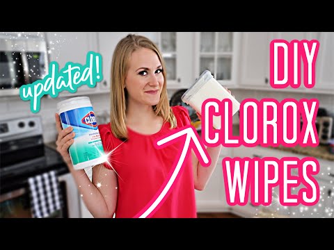 DIY DISINFECTANT WIPES using what you have! (please share!)