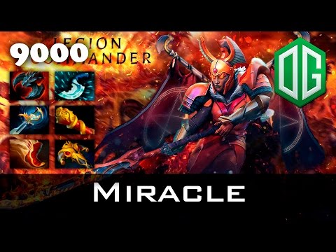 Miracle Immortal Legion Commander - 9000 MMR Dota 2