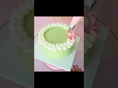 Simple cake design 🔥 easy decoration  #shortsfeed #trending #cake #shorts #decoration #reels #song