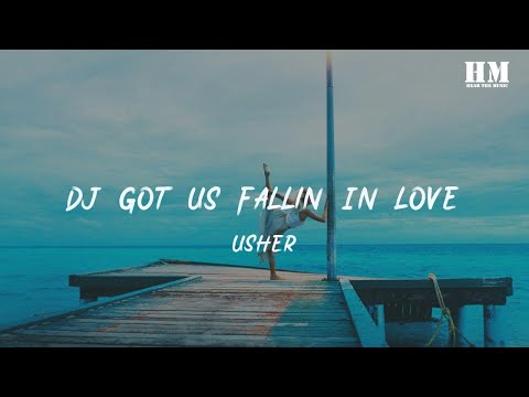 Usher - DJ Got Us Fallin' In Love [lyric]