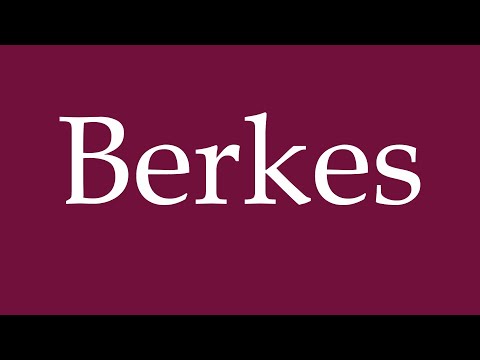 How to Pronounce ''Berkes'' Correctly in German