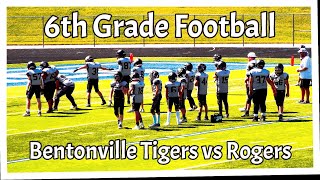 Tigers vs Rogers | Football Game | 6th Grade Teams
