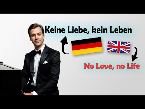 German Song with LYRICS | Learn German with Music | German English #germanlanguage #learngerman