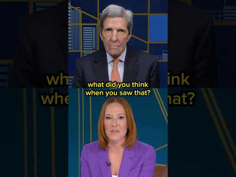 MS NOW EXCLUSIVE: John Kerry calls Trump's civilization threat "utterly stunning"