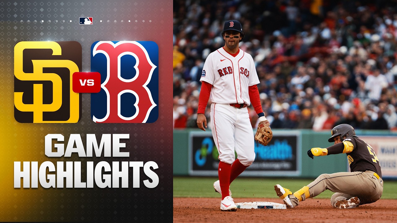Padres vs. Red Sox Game Highlights (4/4/26) | MLB Highlights