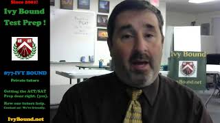 FOR COUNSELORS - help students discern ACT vs SAT, PLEASE!