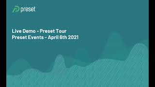 Preset Cloud YouTube Video