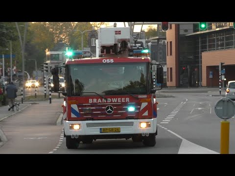 Hoogwerker 21-3151 met spoed naar verschillende meldingen in Oss