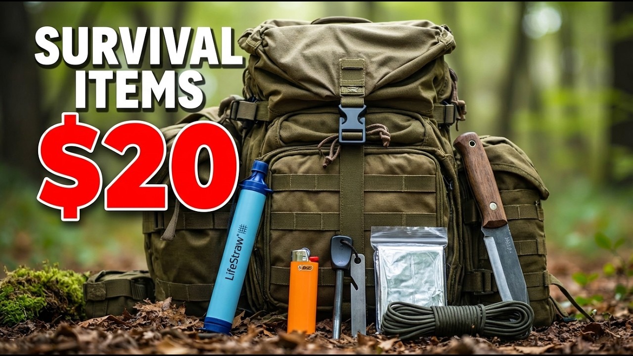 15 Survival Items Under $20 That Actually Work in 2026