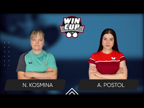 08:15 Natalia Kosmina - Anastasiia Postol 27.11.2024 WINCUP Women Master. TABLE 2