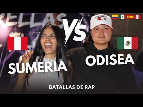 BATALLON⭐️ | 🇵🇪Sumeria vs Odisea🇲🇽 | Internacional Femenil de Plaza 2025| Estrellas del Flow | #rap 