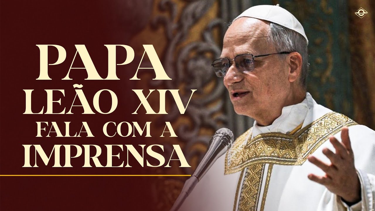 AO VIVO: ENCONTRO DO PAPA LEÃO XIV COM JORNALISTAS