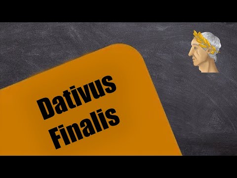 DATIVUS FINALIS ERKLÄRT IN 3 MINUTEN !? SO GEHTS !?