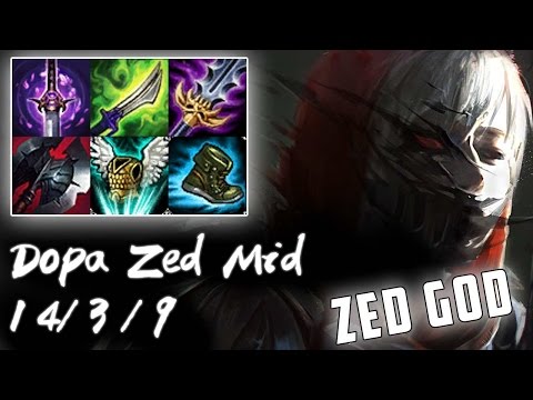Dopa Zed Mid vs Lissandra | Dopa From Bronze to Challenger : Challenger Division Replays