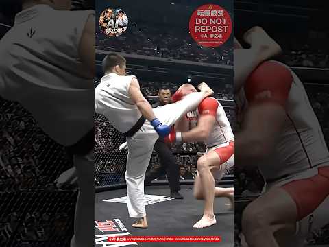 【右ハイ＆追撃の右フック】古式柔術 vs 総合格闘技 #Jujutsu #MMA #異種格闘技戦