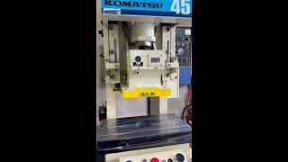コマツ産機 45Tプレス OBS45-3の動画サムネイル