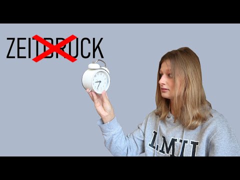 ZEITEINTEILUNG während KLAUSUREN | 5 Tipps zur Vermeidung von ZEITNOT