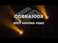 Video: beamZ Cobra 100R Cabeza Móvil Led Spot 100W
