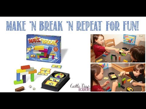 Castle View Academy homeschool reviews Make 'N Break