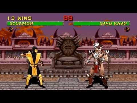 Mortal Kombat 2 in HD: Scorpion on Very Hard playthrough