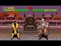 Mortal Kombat 2 In HD Scorpion On Very Hard Playthrough