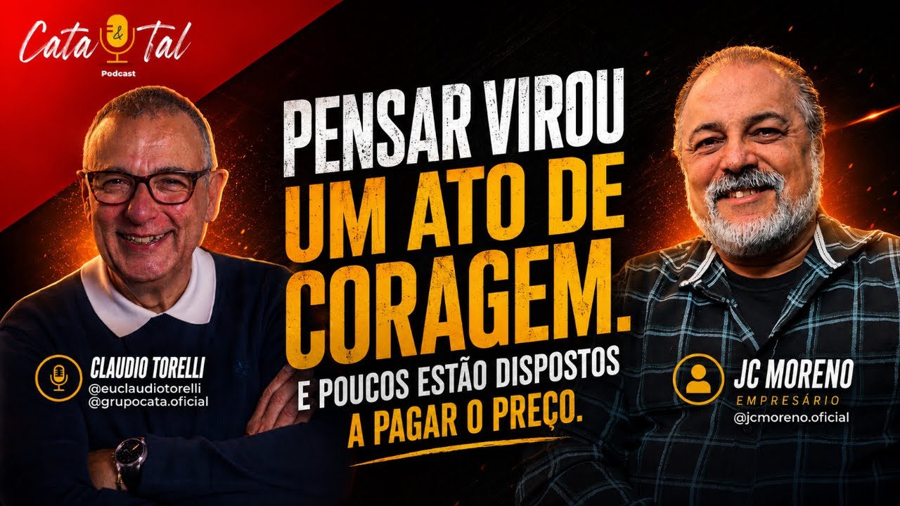 Pensar virou um risco social? — Sobreviver em Tempos de Estupidez, conversa com JC Moreno