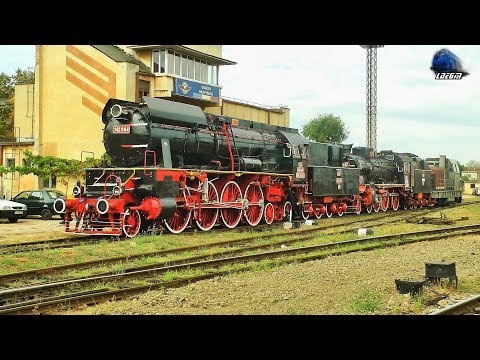 Locomotivele cu Abur 142.044 & 230.142 Dampfloks/Steam Loco in Gara Oradea - 17 September 2019