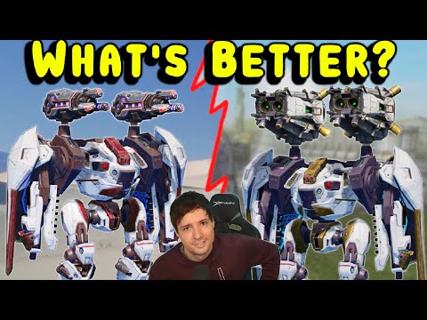 PUNCHER Vs DECAY on SERAPH Comparison: War Robots Mk3 Live Gameplay WR