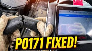 P0171 System too lean bank 1, 2008 Toyota Highlander Hybrid diagnose and fix