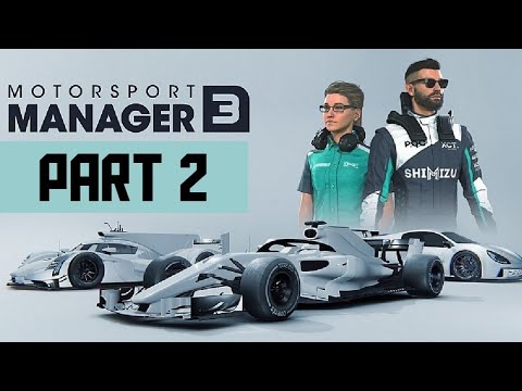 Let's Play: Motorsport Manager 3 - Part 2: First Race!